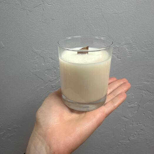 Свеча из кокосового воска «Манго-кокосовое молочко»