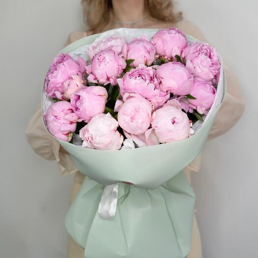 15 Pink Peonies by Sarah Bernhardt