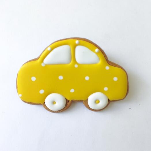 Pan de jengibre y miel "coche"