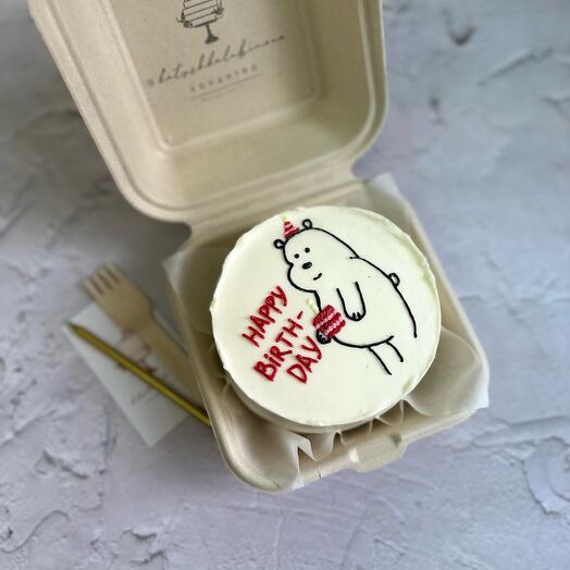 Milk Slice Bento cake