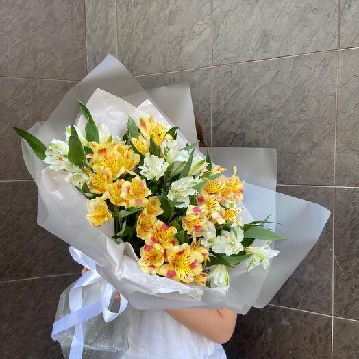 Солнечные альстромерии🤍💛