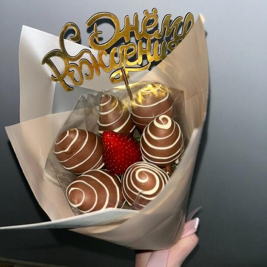 Клубника в шоколаде 5