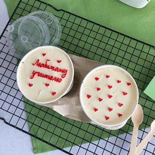 Cake to go "Любимому учителю " 2 шт
