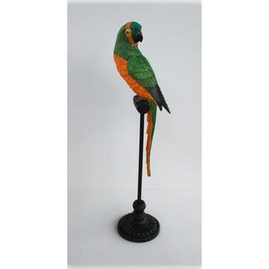 Statuette "Parrot" 65 cm yellow/green