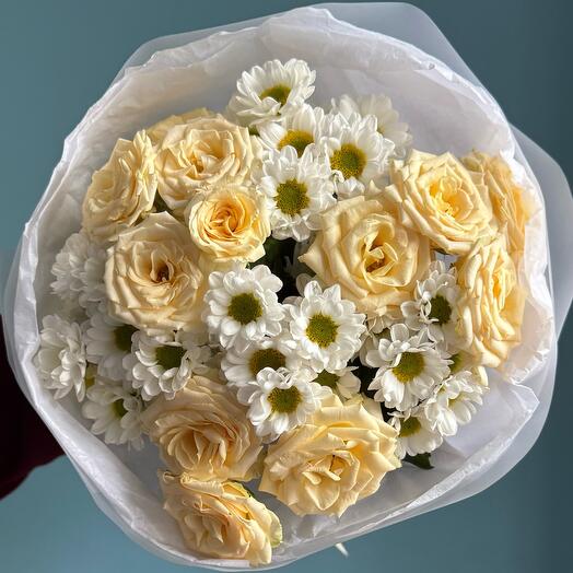 Creamy bouquet