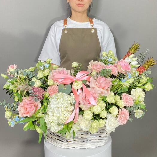 Корзина цветов