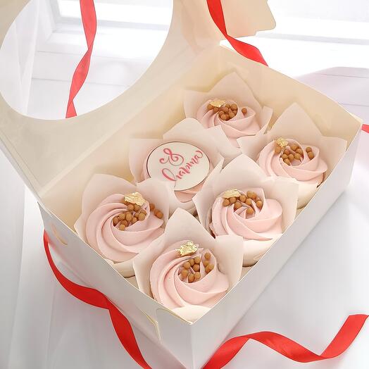 Set de cupcakes "8 de marzo"