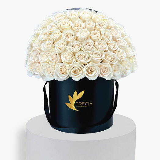 Signature White Roses