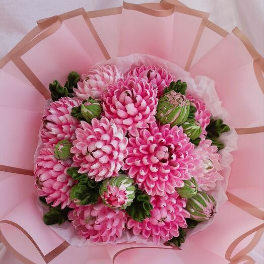 **«Neon Pink Chrysanthemum.** Zefir