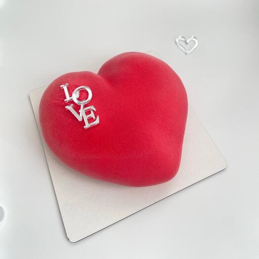 Pastel De Corazón