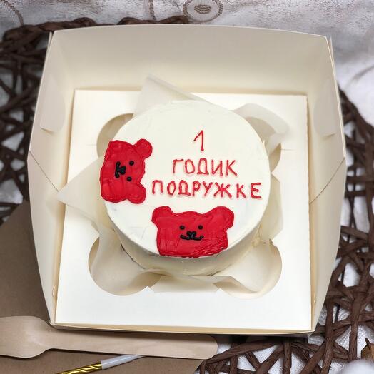 Бенто - торт «1 годик» 400гр на 1-2 человека