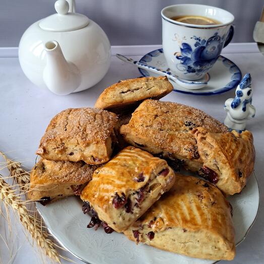 Печенье "Сконы с ягодами"