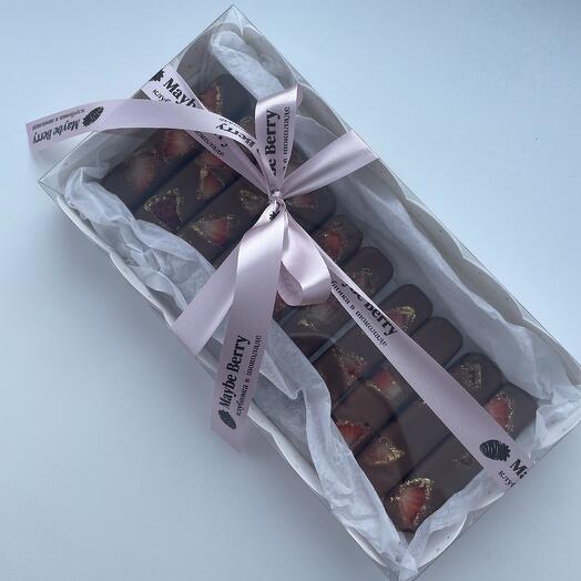 Стики клубника в шоколаде