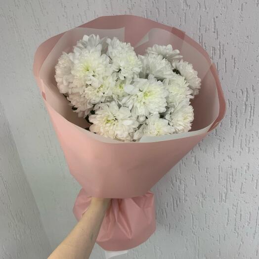 Букет из хризантемы