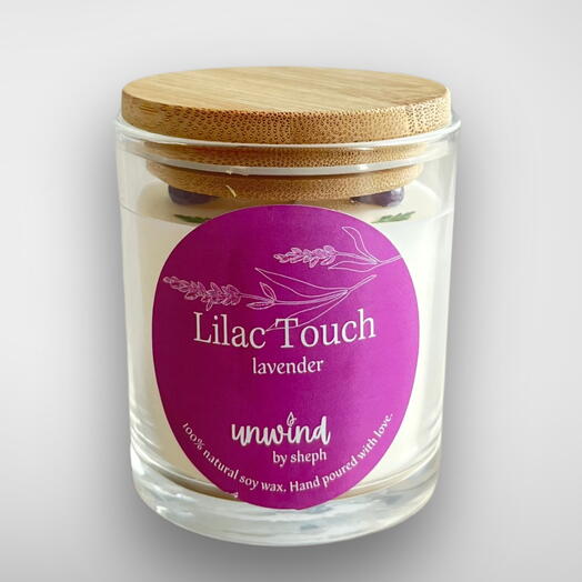 Lilac Touch Lavender Candle