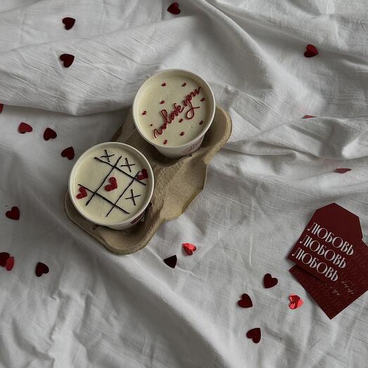 Бенто торт в стакане/cake to go к 14 февраля | день влюбленных