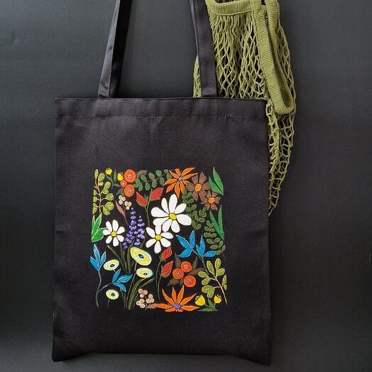 Шоппер "цветочная поляна"