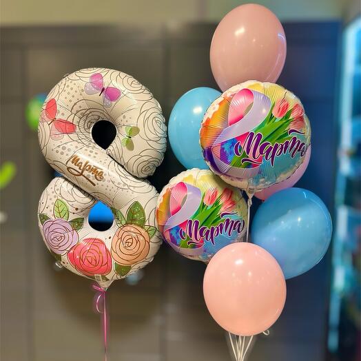 Balloons by March 8th