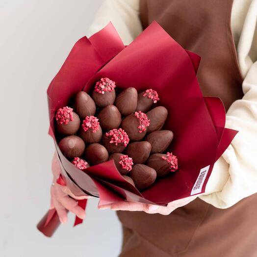 Клубника в шоколаде букет «Passion» - S