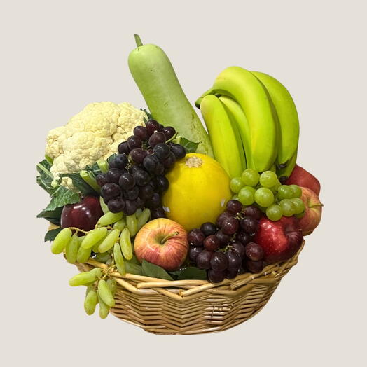 Basket of Fruits and Veggies