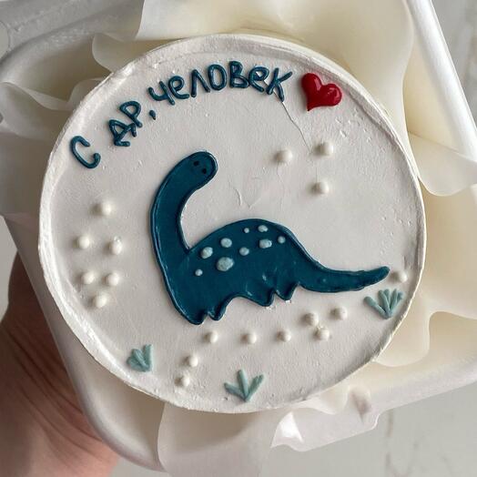 Бенто торт с Дино