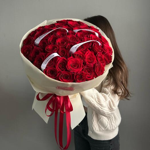 51 красная роза