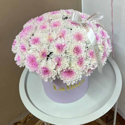 Композиция из хризантем