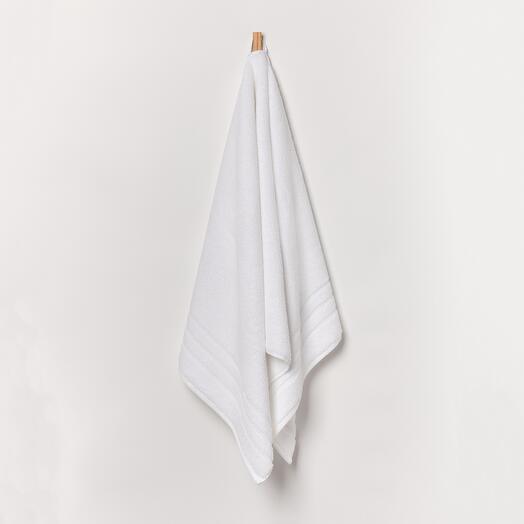 Полотенце махровое 70х140см 500гр Pearl White (Белый)