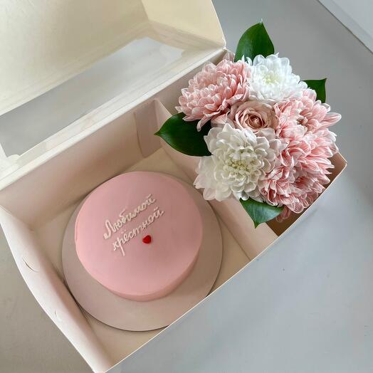 Pastel de Bento con composición