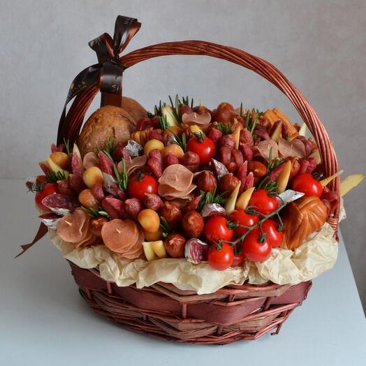 A large edible gift for a man