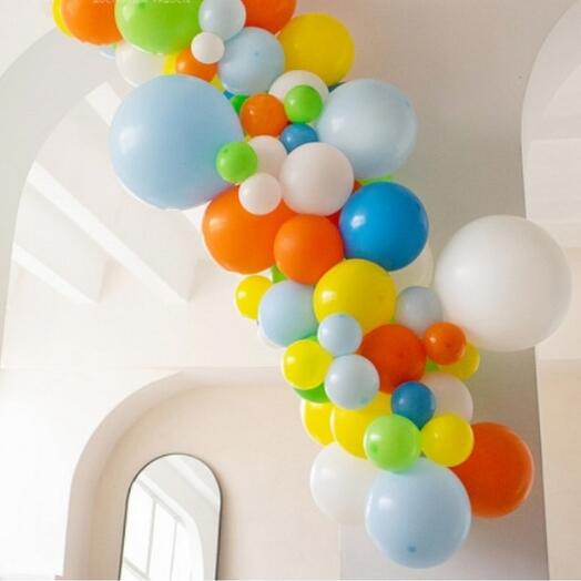 Разнокалиберная гирлянда "Палитра"