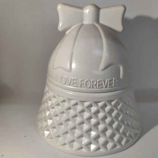 Подсвечник-мини шкатулка колокольчик