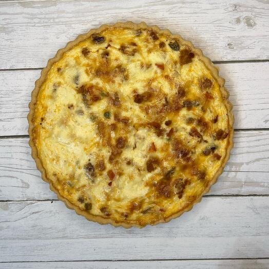 Пирог Мексика с фаршем и овощами