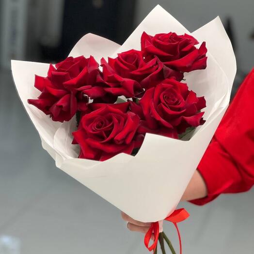 Французские розы в оформлении ️🌹