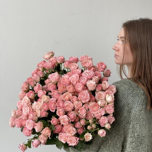 🔥Большой букет кустовой розы