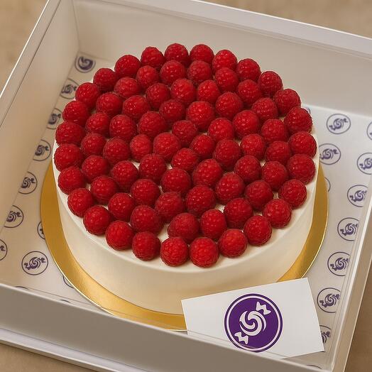 Малиновое облако торт бенто