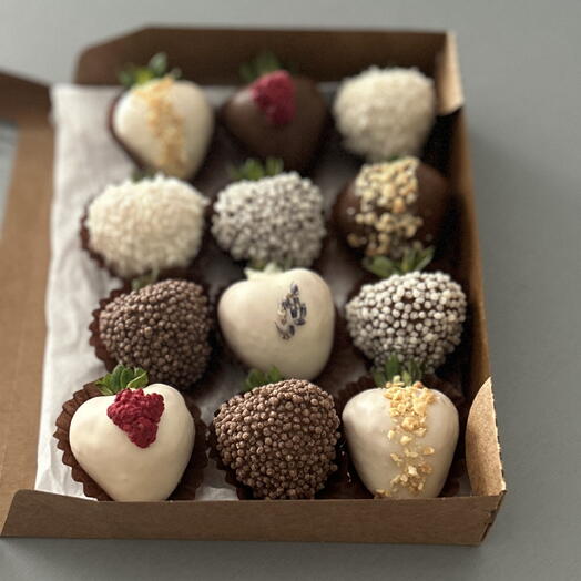 Truskawki w czekoladzie Mix