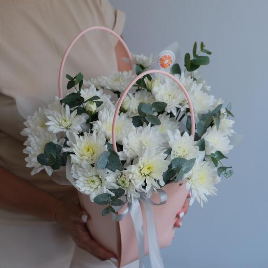 Хризантемы в сумочке