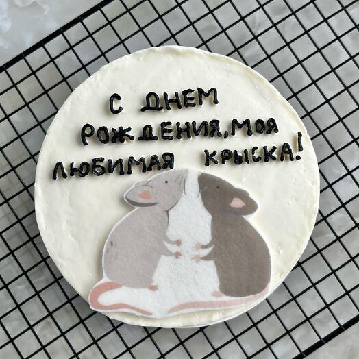 Бенто торт крыска