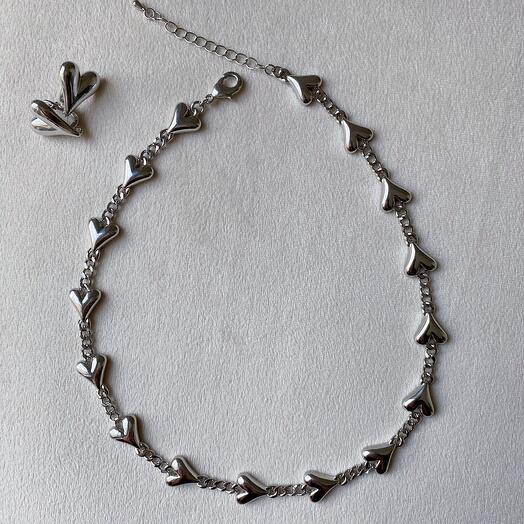 Комплект с сердечками