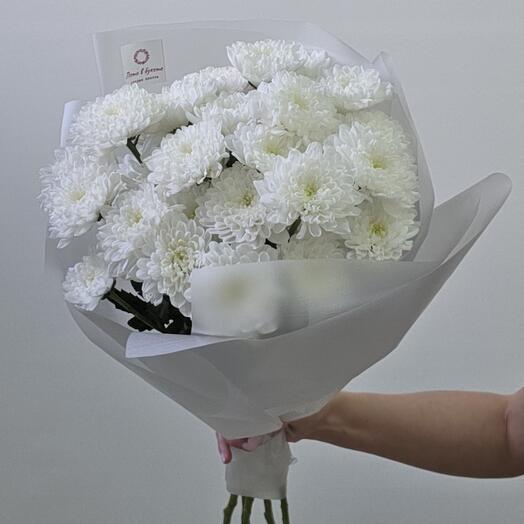 Букет из кустовых хризантем