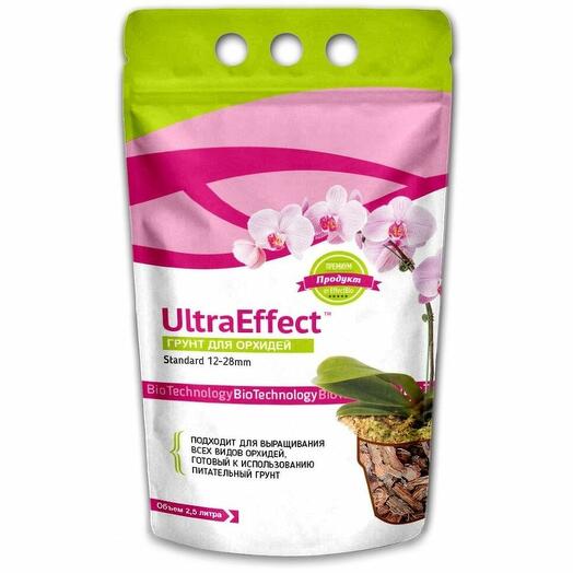Грунт для орхидей "UltraEffect" Standard 12-28 mm 2,5 литра
