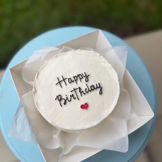 Бенто тортик размер S Happy Birthday