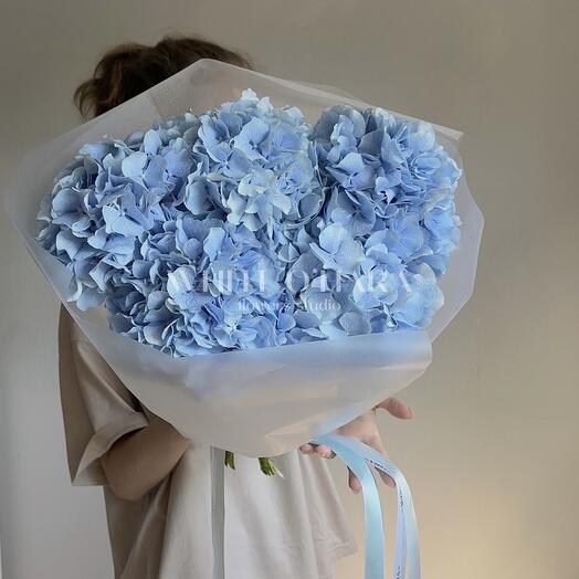 Букет гортензий 💙