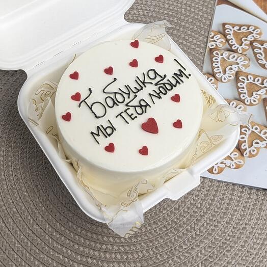 Бенто - торт бабушке