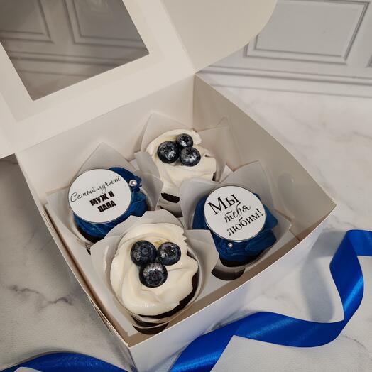 Капкейки для папы