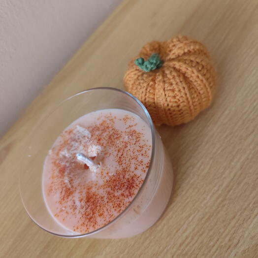 Vela Aromatica de Canela y Naranja