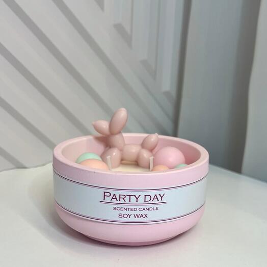 Ароматическая свеча «Party day»