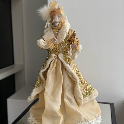 Символ 2026 года Огненная Лошадь «GOLD GIRL»