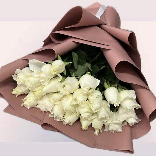 Моно букет 25 роз